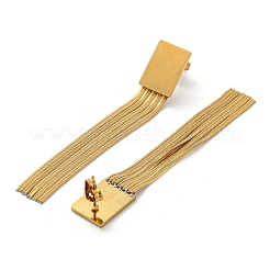 Orecchini pendenti in acciaio inossidabile dorato 304 con placcatura sotto vuoto pvd&nbsp;EJEW-D083-08A-G
