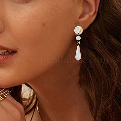 20 Stück Ohrstecker-BeZubehör aus 304 Edelstahl&nbsp;STAS-CN0001-76