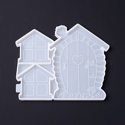 Diy die tür der elfen dekoration silikonformen&nbsp;LS-DIY-C031-01