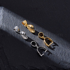 4 pz 2 colori 925 ganci per punteruolo da ghiaccio in argento sterling&nbsp;STER-ME0001-29