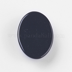 Cabochon di agata nera tinti e riscaldati in modo naturale&nbsp;G-BA18x13x5