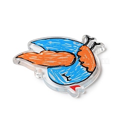 Pendentifs en résine translucide sur le thème de l'espace&nbsp;RESI-K019-11D
