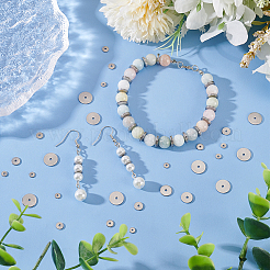 5 style de perles d'espacement en acier inoxydable 304&nbsp;STAS-BC0003-71P
