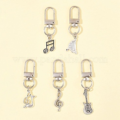 5 pieza de decoraciones colgantes de aleación&nbsp;HJEW-FS00035-01