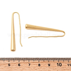 Messing Tropfen Ohrringe&nbsp;X-EJEW-C158-01G