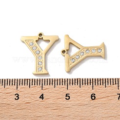Echte 14 Karat vergoldete Anhänger aus 304er Edelstahl&nbsp;STAS-L022-157G-Y