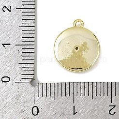 Ciondoli in ottone con pavé di zirconi chiari&nbsp;LS-KK-L238-06G