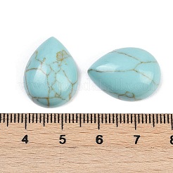 Gefärbten Synthese Türkiscabochons&nbsp;G-H094-01A-23