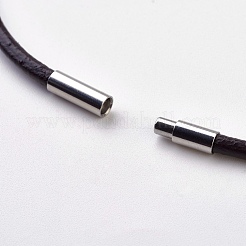Rindslederband Halskette Herstellung&nbsp;MAK-G003-06A