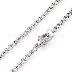 Collana con ciondolo in acciaio inossidabile anti-ossidazione chiave 201&nbsp;LS-NJEW-F320-01P