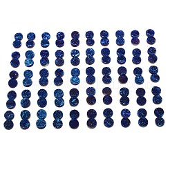 Galvanisieren natürlichen druzy Kristall cabochons&nbsp;G-L047-8mm-06