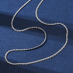 Collane con catena a maglie in ottone da donna&nbsp;NJEW-D302-13P