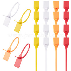 40 paire d'attaches de câble en plastique bicolores pour vêtements&nbsp;DIY-TA0015-45
