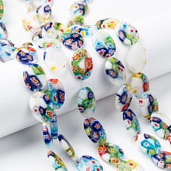 Handgemachte Glasperlen Millefiori-Stränge&nbsp;LK137