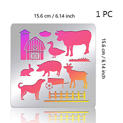 Stanzschablonen aus Edelstahl&nbsp;DIY-WH0279-139