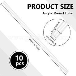 Tubo redondo de acrílico&nbsp;DIY-WH0899-672A