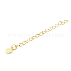 Embout en laiton avec chaîne&nbsp;KK-C071-15G