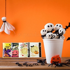 100 Stück Plastik-Backbeutel mit Halloween-Motiv&nbsp;OPP-YW0001-05
