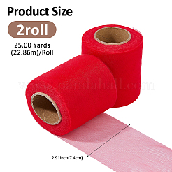 Polyester-Organzabänder zum Nähen von Dekorationen&nbsp;OCOR-WH0109-083