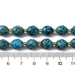 Natürliche Sesamjaspis gefärbte Perlenstränge&nbsp;G-D305-B02-01