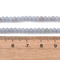 Natürliche Angelit Perlen Stränge&nbsp;G-K427-B01-3x4mm
