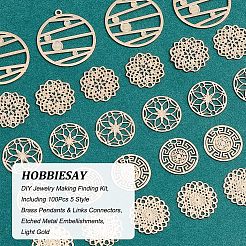DIY Schmuckherstellung Finding Kit&nbsp;KK-HY0001-19