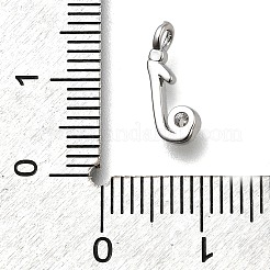 Pendentifs avec zircon cubiques à micro-pavés en laiton&nbsp;KK-B132-12P-J