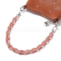 4 Stück 4 Farben Acryl Kabelkette Geldbörse dekorative Ketten&nbsp;AJEW-BA00178