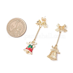 Legierung Emaille-Ohrstecker&nbsp;EJEW-JE06564