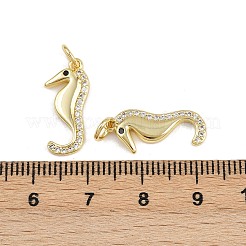 Pendentifs avec zircon cubiques à micro-pavés en laiton&nbsp;KK-A269-04B-G