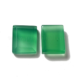 Cabochon di agata onice verde naturale tinta e riscaldata&nbsp;G-G975-04B-01