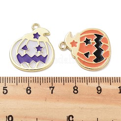 Halloween-Themen-Rack-Anhänger aus legierter Emaille&nbsp;PALLOY-F311-02G