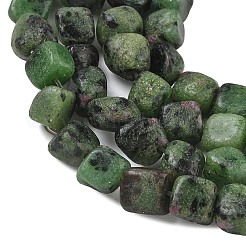 Rubino naturale in perline zoisite fili&nbsp;GG-CBA9392-04