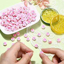 200 Stück handgefertigte Fimo-Perlen&nbsp;CLAY-CJ0001-85