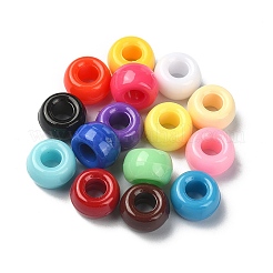 375 Stück 15 Farben undurchsichtige Kunststoffperlen&nbsp;KY-FS0001-15