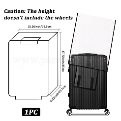 Funda de PVC transparente para equipaje&nbsp;AJEW-WH20080-52B