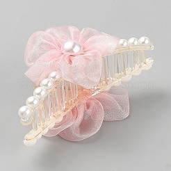Pinces à cheveux en plastique&nbsp;PHAR-WH0017-20B