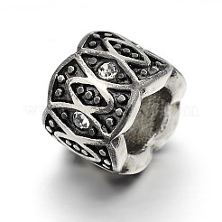 Perline di strass retrò in acciaio inossidabile 304 di grado A&nbsp;STAS-E086-01AS