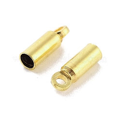 Crémaillère embouts cordon en laiton placage&nbsp;KK-P274-01A-G