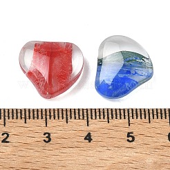 Mitte gefärbte Glasperlen&nbsp;GLAA-A043-01