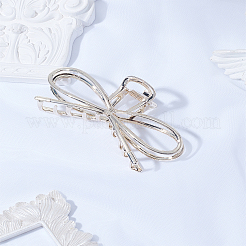 Schicke Metall-Haarspange für Damen – elegante Haifisch-Klammer für Hochsteckfrisuren und Kopfschmuck&nbsp;OHAR-LP0001-14G