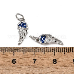 Colgante micropavé cubic zirconia de latón&nbsp;KK-B150-23P