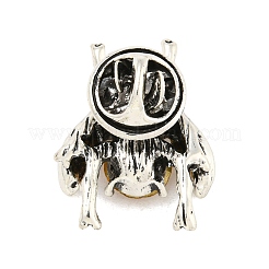 Legierung Topas Strass Brosche&nbsp;JEWB-U006-13AS
