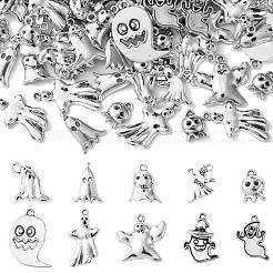 100 pièces 10 styles pendentifs en alliage de style tibétain&nbsp;FIND-CJ0002-22