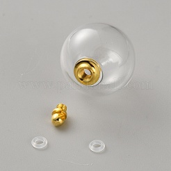 Colgantes de botellas de vidrio&nbsp;FIND-WH20032-19B-G