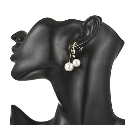 Concha de perla pendientes colgantes&nbsp;EJEW-TA00819