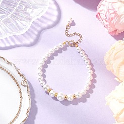 Muschelperlen-Armbänder und Halsketten-Sets für Frauen&nbsp;SJEW-JS01321