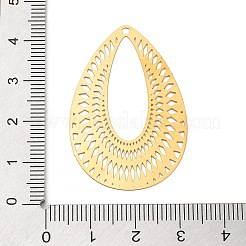 Ionenplattierung (IP) 201 Edelstahl Anhänger&nbsp;STAS-H183-02G