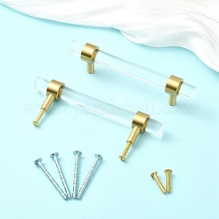 2 Set Schubladengriffe aus Messing und Acryl&nbsp;FIND-TA0011-13B