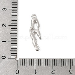 925 Sterling Silber unregelmäßig geformte Kronleuchter Komponentenglieder&nbsp;STER-D288-01P